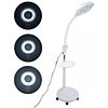 Lampara Luz Fría Lupa Led Con Pedestal Cosmetología Pestañas