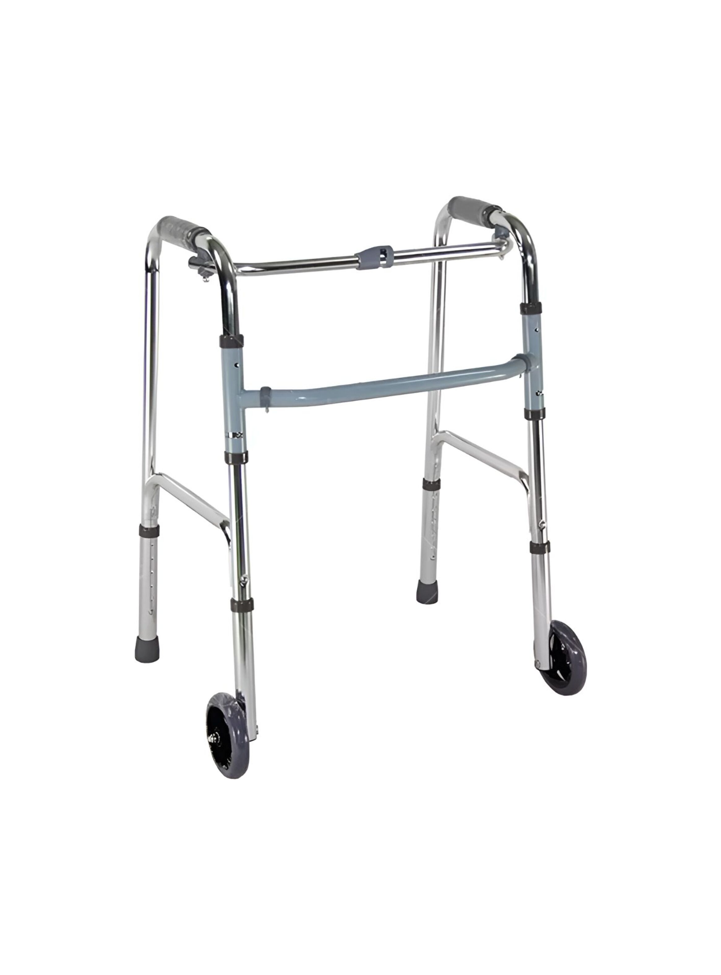 Andador Burrito Plegable Asiento Y 2 Ruedas