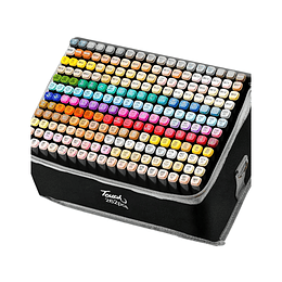 Set 262 Marcadores Lápices Colores Touch Doble Punta