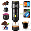 Cafetera Portátil Espresso Premium 7500mah Recargable Compatible Cápsulas Y Café Molido 3 En 1 Original 2.0 By Master Prox®