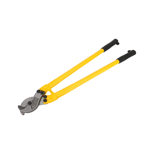 Alicate Corta Cable 24 Pulgadas Cable Electrico Acero Premium Color Amarillo