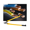 Alicate Corta Cable 24 Pulgadas Cable Electrico Acero Premium Color Amarillo