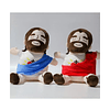 Peluche De Jesús Que Respiras Con Música Y Luces Peluche De Jesus Que Respira, Nuevo Jesús Peluches Para La Ansiedad, 4 Modos, Volumen Ajustable, Suave Dios De Muñeco Para Dormir, Con Música Y Luces