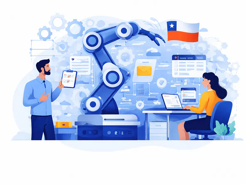 Automatización de Procesos para Pymes en Chile: Guía Completa 2026 | Master Red