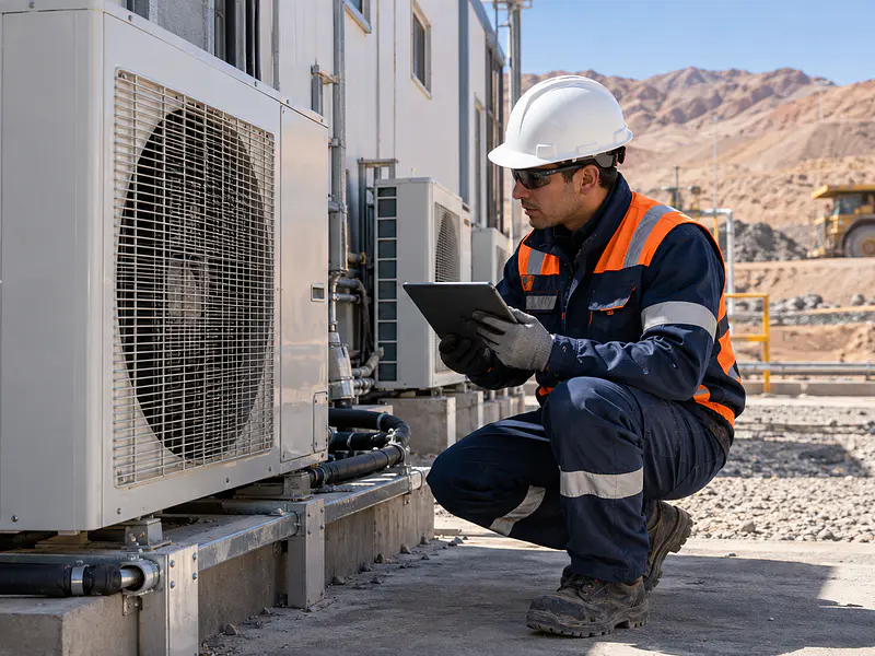 Aire acondicionado en minería: cómo planificar su mantenimiento