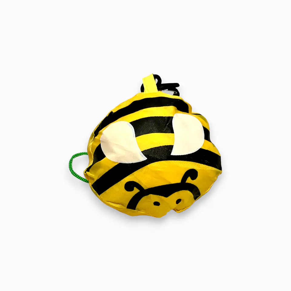 Foldable bag with bee design 1