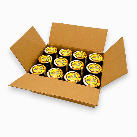 Caixa de 12 frascos de mel - 500g