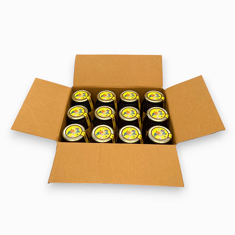 Caixa de 12 frascos de mel - 1Kg