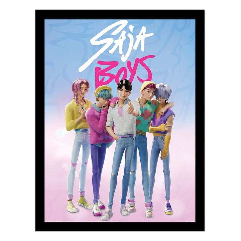 Quadro Saja Boys KPop Demon Hunters (Design 2) 1