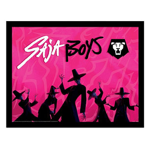 Saja Boys KPop Demon Hunters Frame