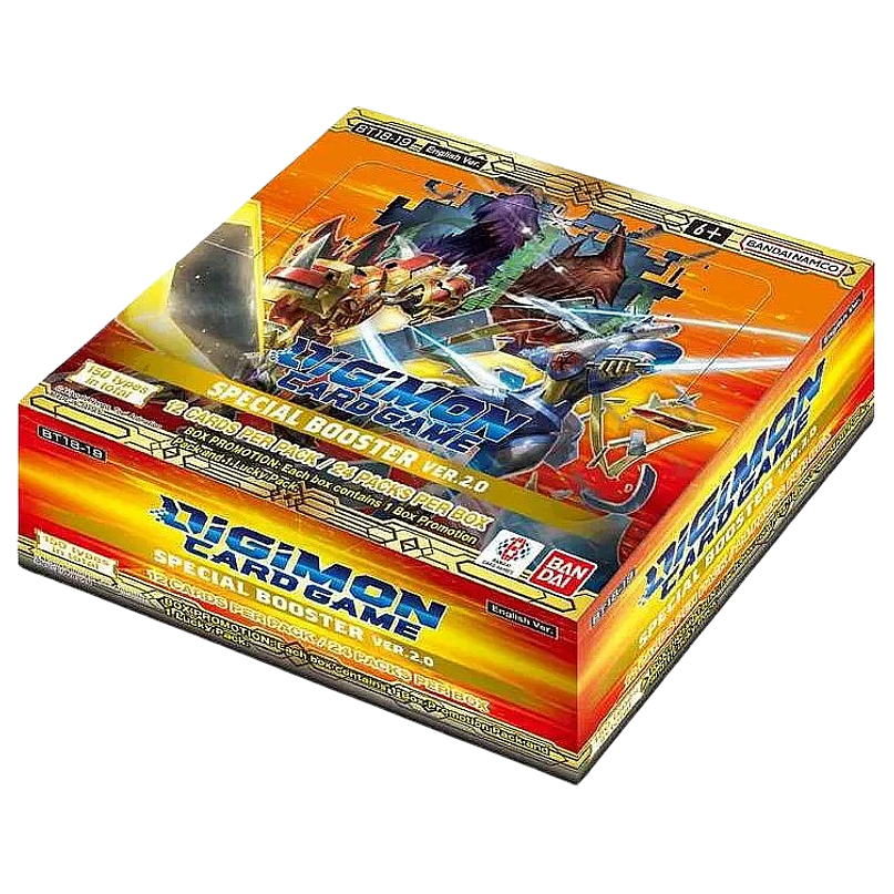 Digimon Card Game - Special Booster Ver 2.0 (BT18-19) Booster Box - Ingês 1
