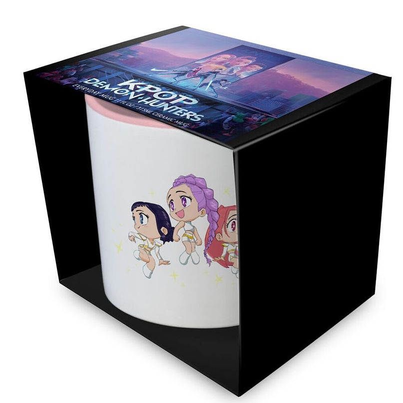 Caneca Chibi KPop Demon Hunters 325ml 2