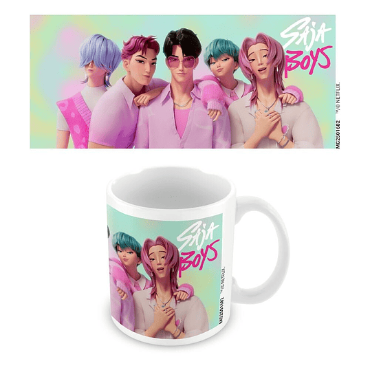 Caneca Saja Boys KPop Demon Hunters 325ml 1