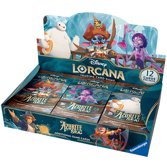 Disney Lorcana TCG - Azurite Sea Booster Box - Inglês 1