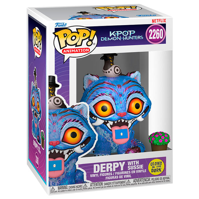 Figura POP Kpop Demon Hunters Derpy with Sussie Glow 1