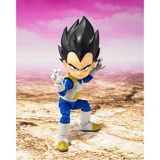 Dragon Ball Daima S.H.Figuarts Action Figure Vegeta Mini 7 cm 3