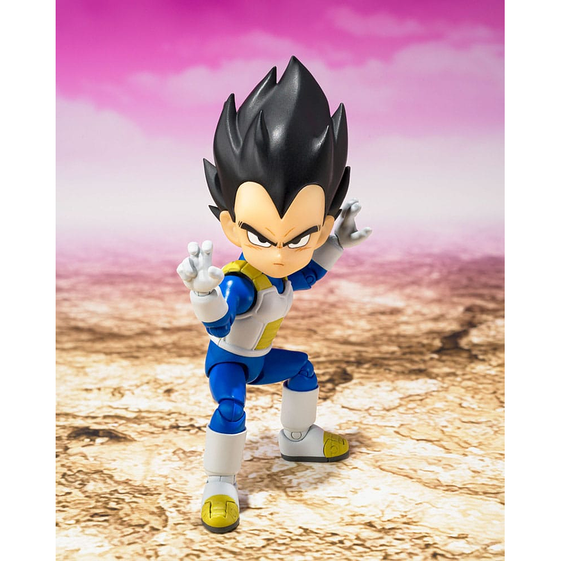 Dragon Ball Daima S.H.Figuarts Action Figure Vegeta Mini 7 cm 3