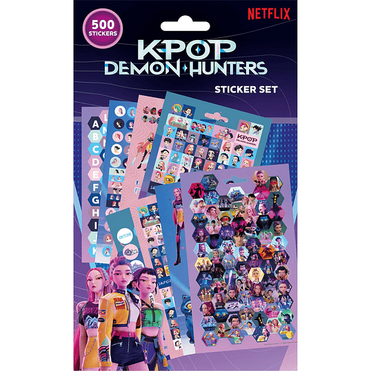 Autocolantes KPop Demon Hunters 500pcs 1