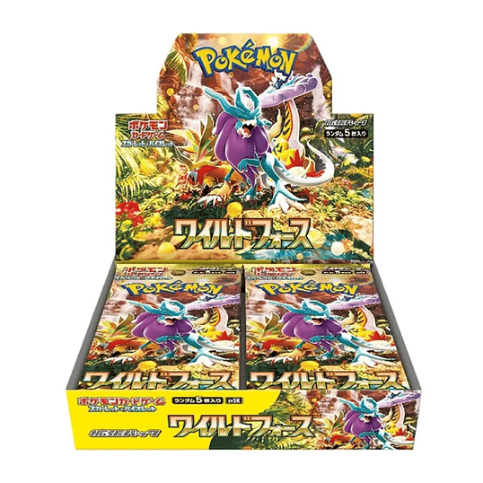 Pokémon TCG Wild Force Booster Box (Japonês) 1
