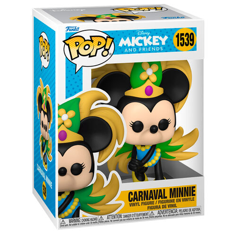 Figura POP Disney Mickey e os Amigos Carnaval Minnie 1