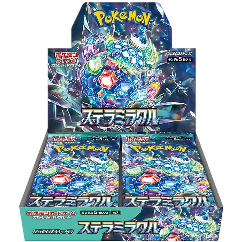 Pokémon TCG Stellar Miracle Booster Box (Japonês) 1