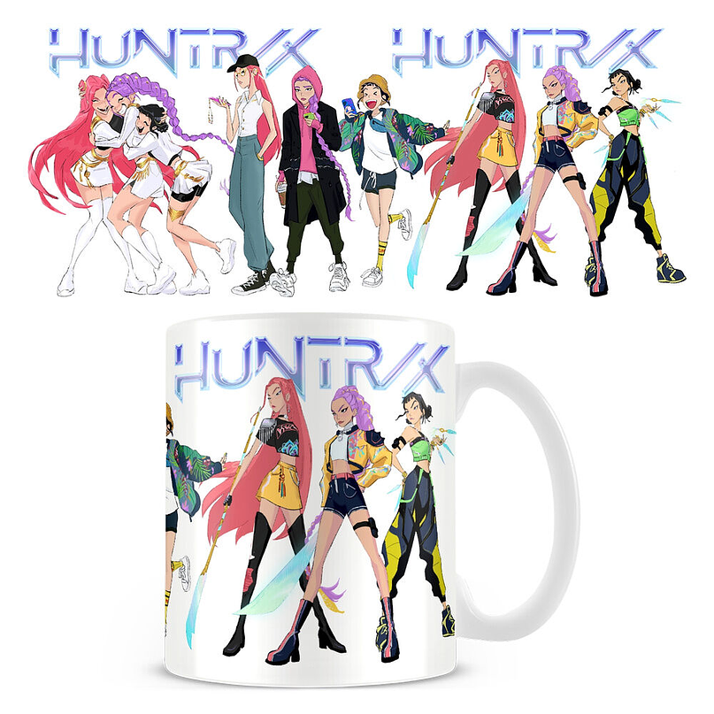 Caneca Huntrix KPop Demon Hunters 325ml 1