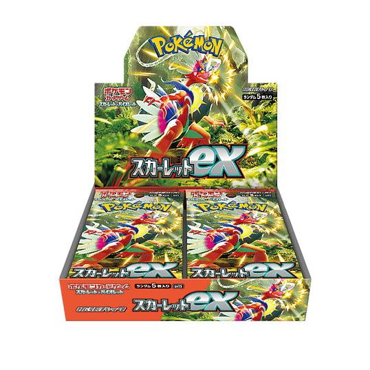 Pokémon TCG Scarlet EX Booster Box (Japonês) 1