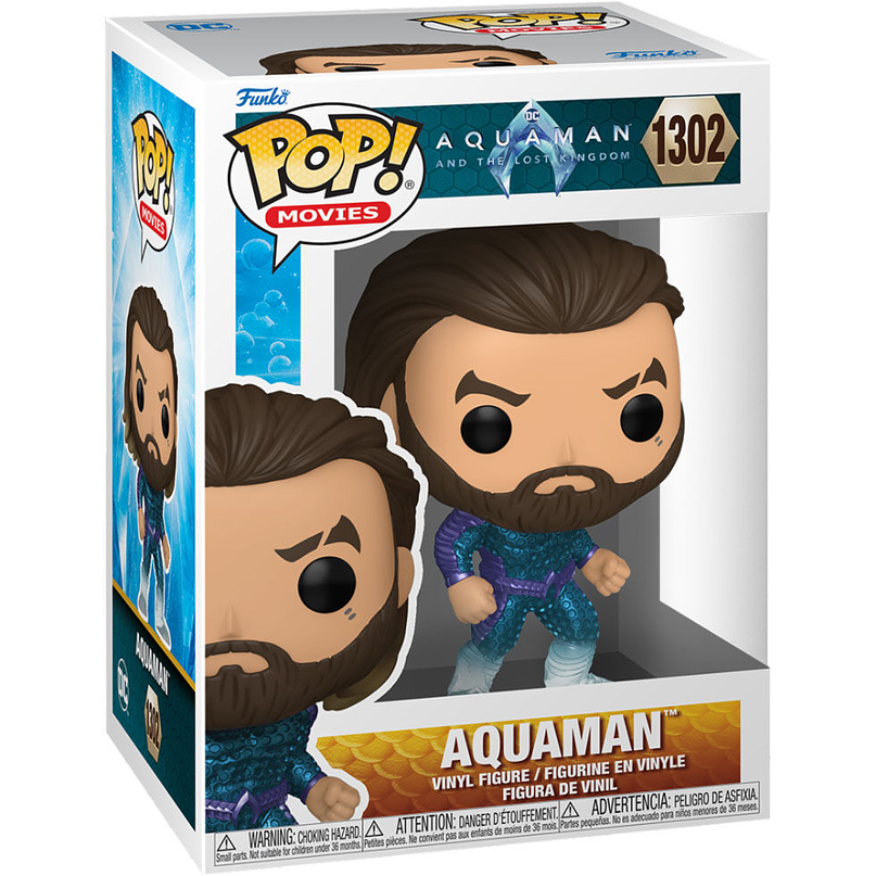 Figura POP DC Comics Aquaman e o Reino Perdido Aquaman 1