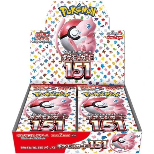 Pokémon TCG Pokemon 151 Booster Box (Japonês) 1