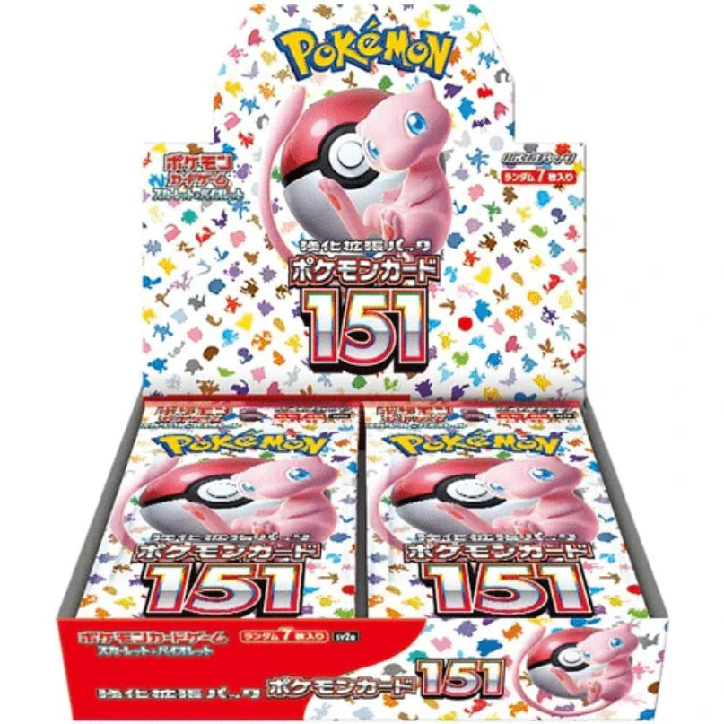 Pokémon TCG Pokemon 151 Booster Box (Japonês) 1