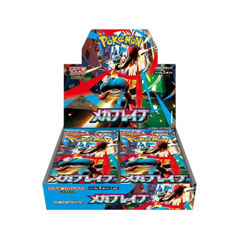 Pokémon TCG Mega Brave Booster Box (Japonês) 1