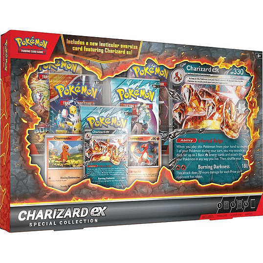 Pokemon ex Box: Charizard ex Special Collection (2025) 1