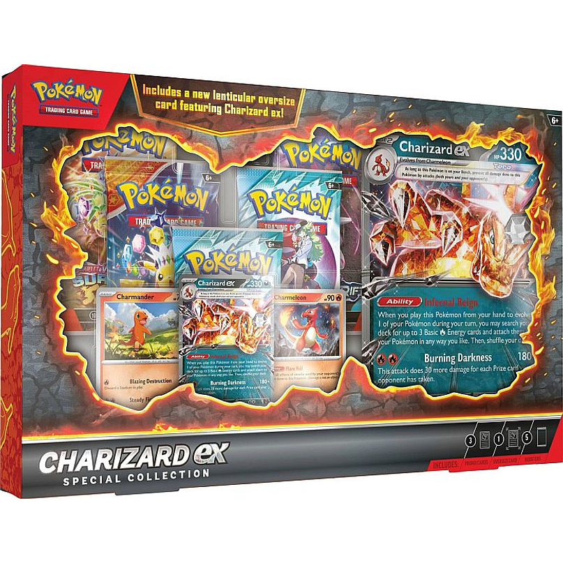 Pokemon ex Box: Charizard ex Special Collection (2025) 1