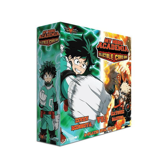My Hero Academia CCG - Izuku Midoriya vs. Katsuki Bakugo Rival Decks- Inglês 1