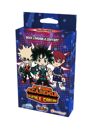 My Hero Academia CCG - Série 4: League of Villains - Deck Loadable Content (DLC) - Inglês