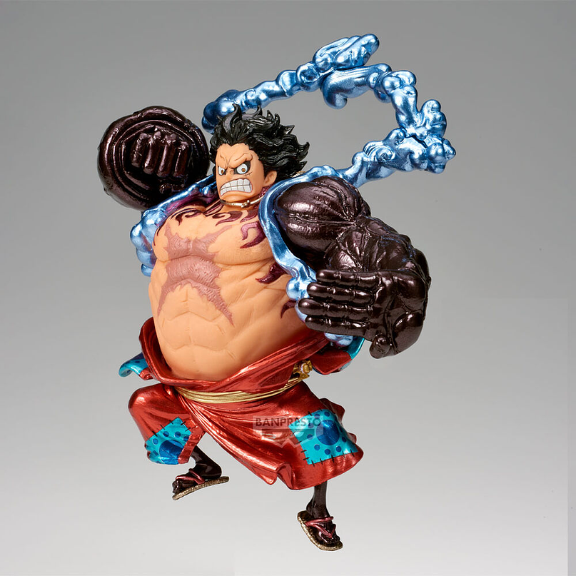 Figurine One Piece King of Artist Monkey D. Luffy Gear 4 Boundman de 17 cm 4