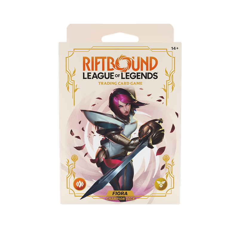 Riftbound: League of Legends TCG - Spiritforged Champion Deck: Fiora Display - EN 2