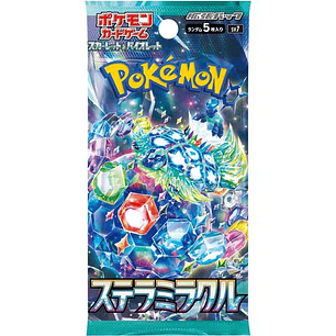 Pokémon Scarlet & Violet - Stellar Miracle Booster Pack - Japonês