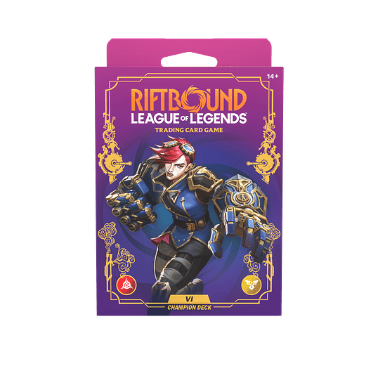Riftbound: League of Legends TCG - Unleashed Champion Deck: Vi Display - EN 2