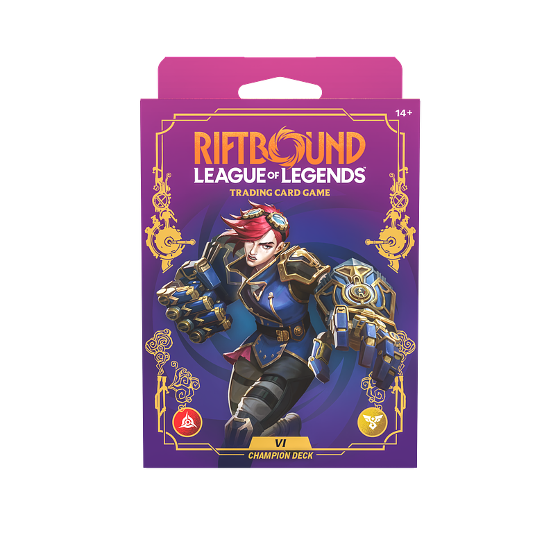 Riftbound: League of Legends TCG - Unleashed Champion Deck: Vi Display - EN 2