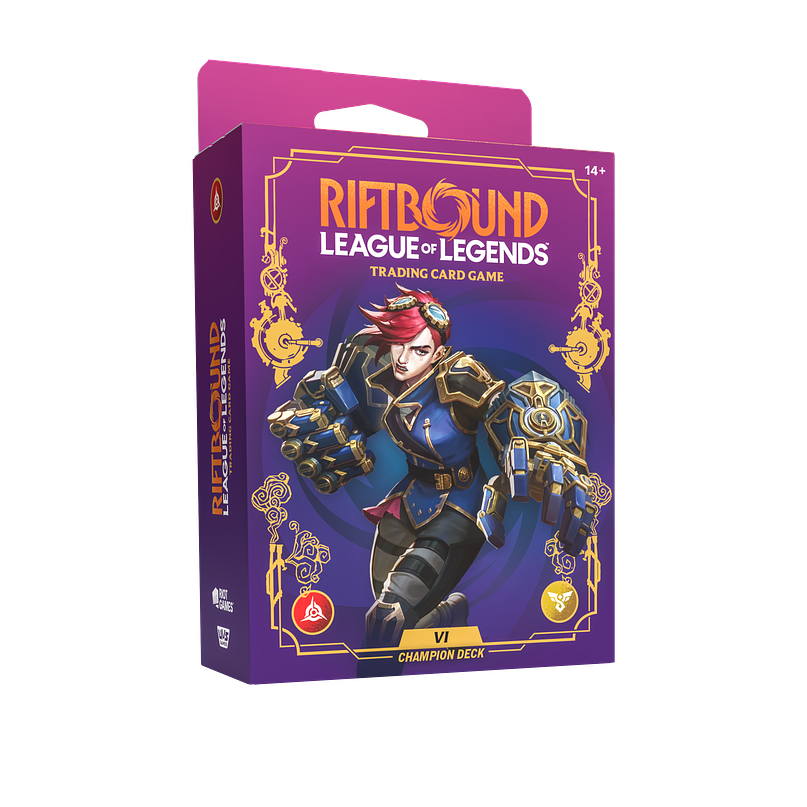 Riftbound: League of Legends TCG - Unleashed Champion Deck: Vi Display - EN 3