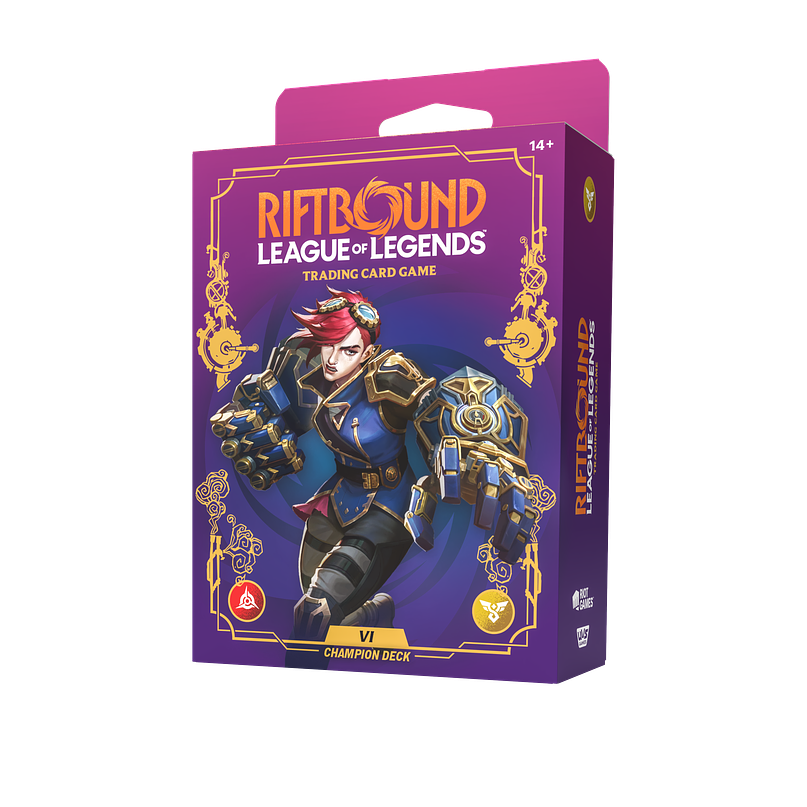 Riftbound: League of Legends TCG - Unleashed Champion Deck: Vi Display - EN 1