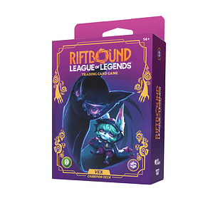 Riftbound: League of Legends TCG - Unleashed Champion Deck: Vex Display  - EN