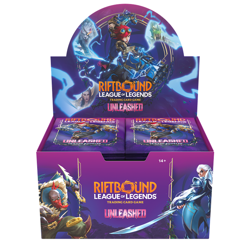 Riftbound: League of Legends TCG - Unleashed Booster Display (24 Boosters) - EN 1