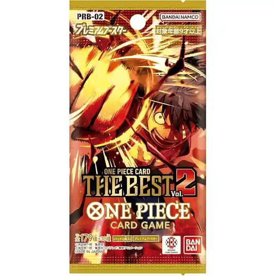 One Piece Card Game – Premium Booster Vol. 2: The Best (Japonês) 1