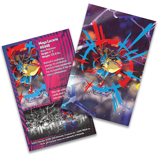 Pokémon TCG: Mega Heroes Mini Tin – Lucario 5