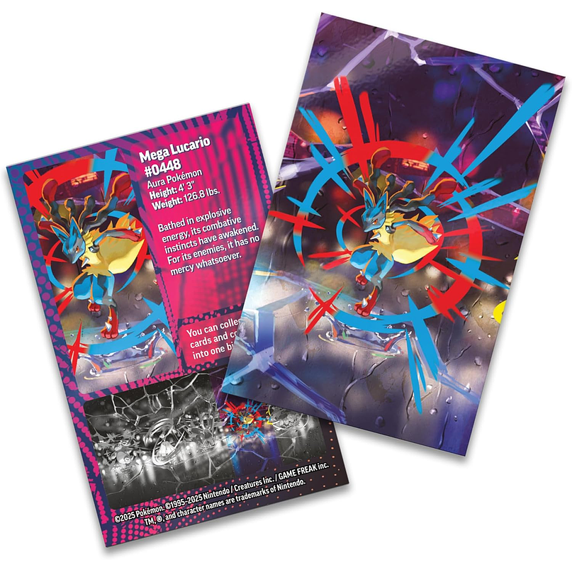 Pokémon TCG: Mega Heroes Mini Tin – Lucario 5