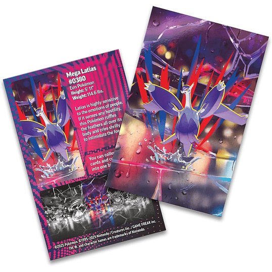 Pokémon TCG: Mega Heroes Mini Tin – Mega Latias 5