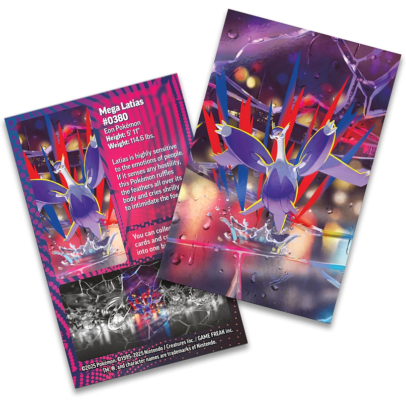 Pokémon TCG: Mega Heroes Mini Tin – Mega Latias 5