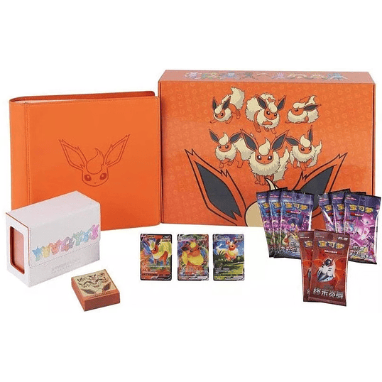 Pokémon TCG: Flareon VMAX Gift Box 2